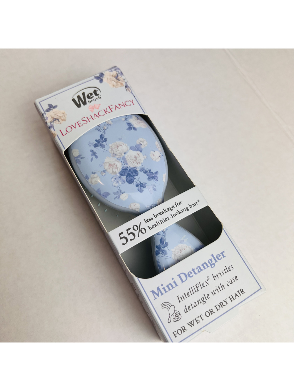 Wet BrushxLoveShackFancy LSF Coquette Everblooming Rosettes Mini Detangler #2